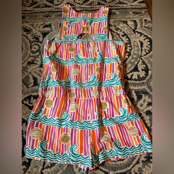 Amanda Uprichard Multicolor Wave Pattern Dress - Picture 3 of 3
